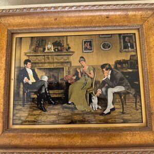 charles haigh wood two string to her bow art print